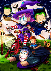 Arale helloween,  Dr. Slump
