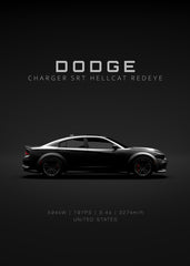 Dodge Charger SRT Hellcat RedE