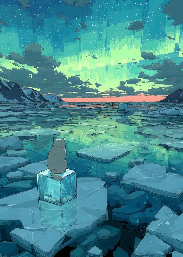 Northern Lights Reflection