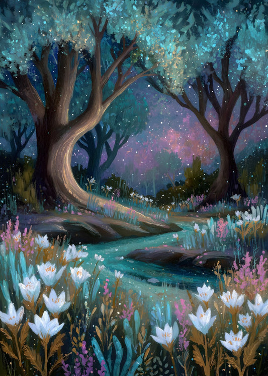 Enchanted Twilight Grove