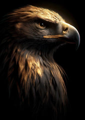 Gold Feathered Eagle