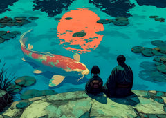 The big Koi Fish