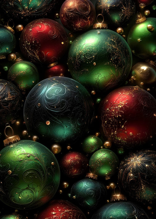 Colorful Ornaments Glimmer