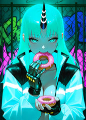 Neon Snack Break