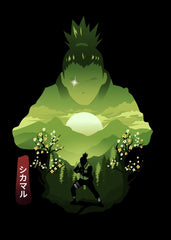 Shikamaru Minimalist Art