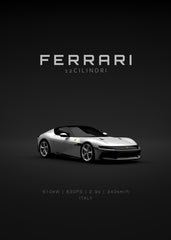 2025 Ferrari 12Cilindri White 