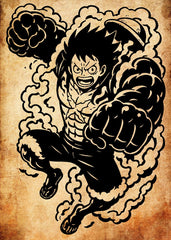 Monkey D Luffy, One Piece 