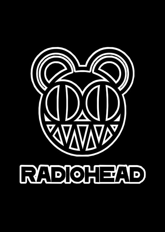 Radiohead Bear Logo Typography