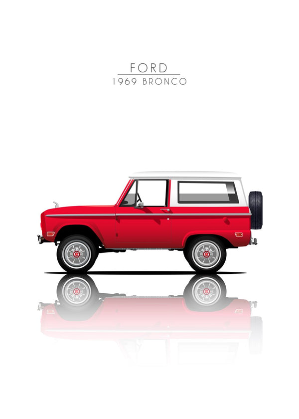 1969 Ford Bronco Off-Road Icon