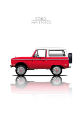 1969 Ford Bronco Off-Road Icon