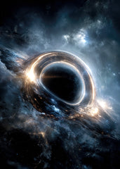 Stunning View of a Black Hole