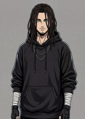 Eren Yeager Black Hoodie Drip