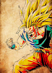 Super Saiyan, Dragon ball 