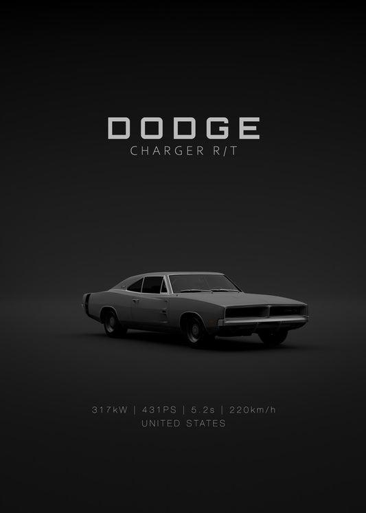 Dodge Charger RT 1969 - Grey