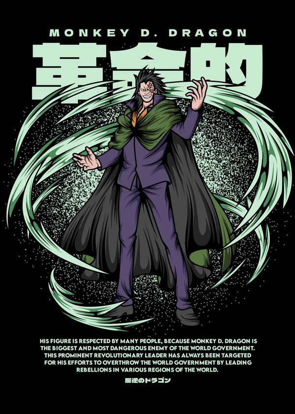 Monkey D. Dragon Leader Art