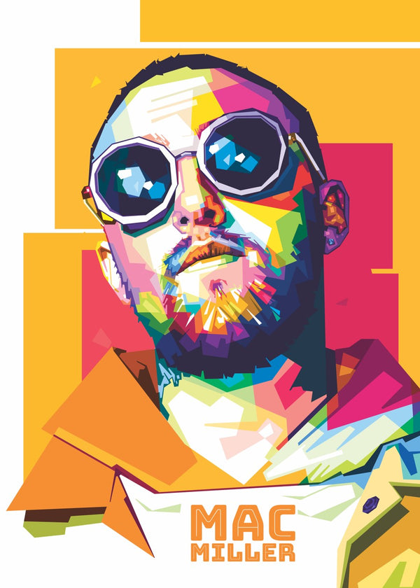Mac Miller WPAP Popart