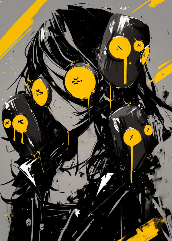 Abstract Figure with Masks