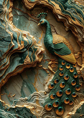 Golden Jade Peacock