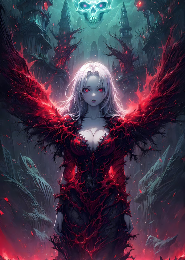 Crimson Sorceress of the Abyss