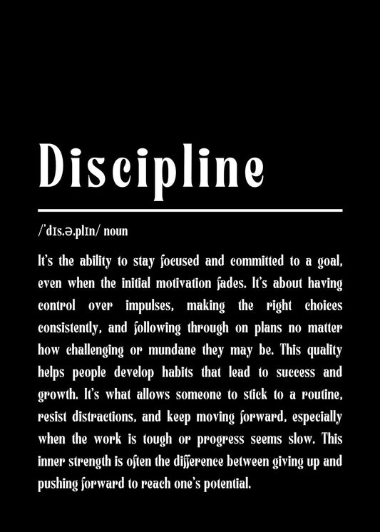 Discipline meaning