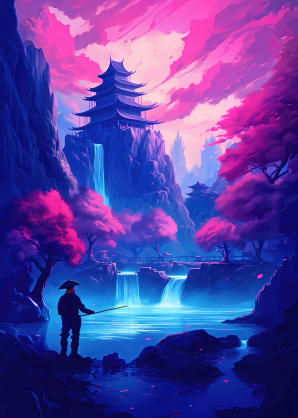 Japan Cherry Blossom Art