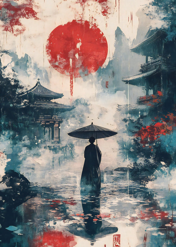 Retro Vintage Japanese Geisha