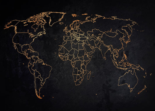 Mapa mundi Gold