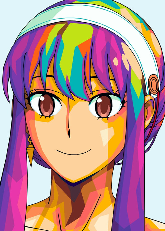 Yor Forger Spy x Family pop art anime