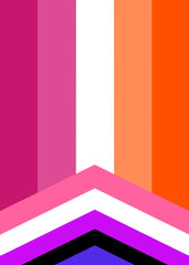 Lesbian Pride Flag Power