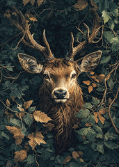 Majestic Forest Deer