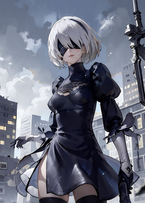 NieR Automata Glory to Mankind
