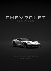 Chevrolet Corvette C7 ZR1 - Wh