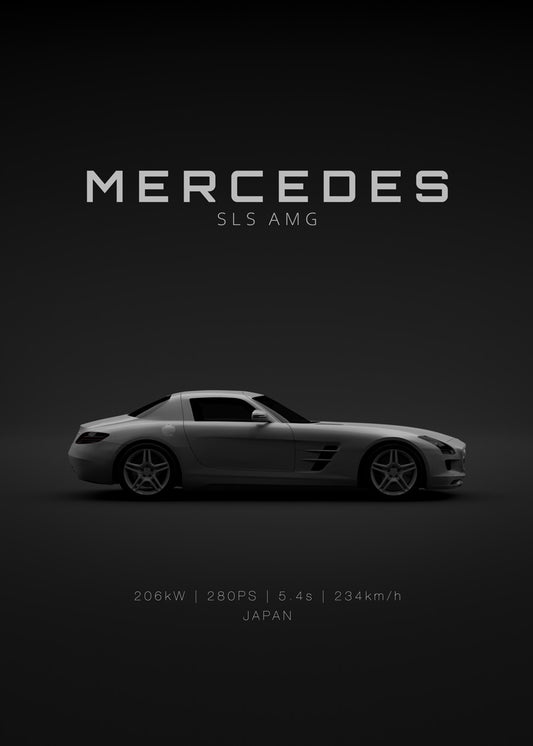Mercedes-Benz SLS AMG - Silver