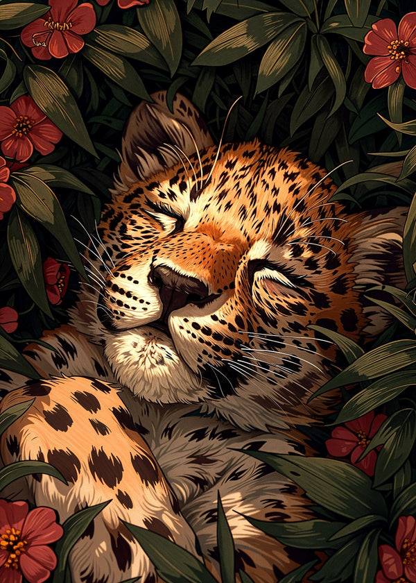 Dreaming Leopard
