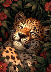 Dreaming Leopard