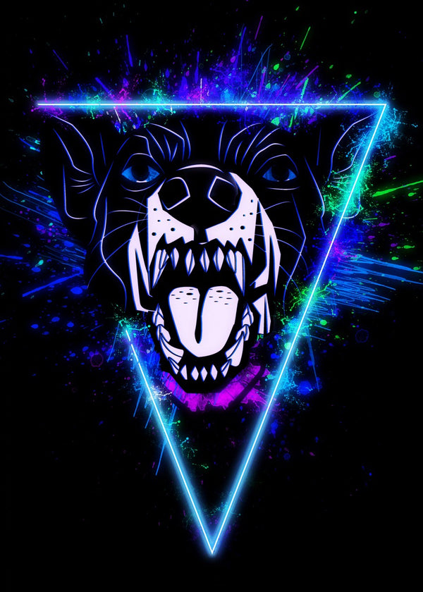 Triangular Dog Growl