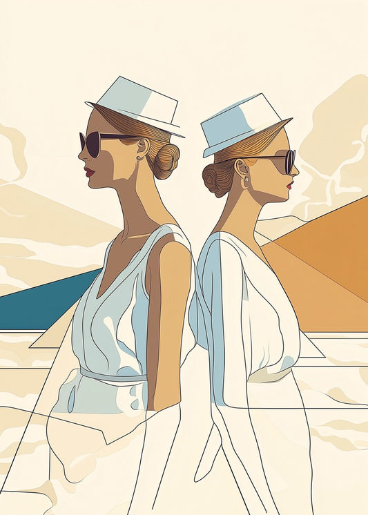 Mediterranean Women Minimalist
