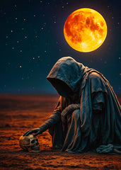 The Watcher of Souls Under the moon
