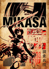 Mikasa Ackerman, Attack on titan