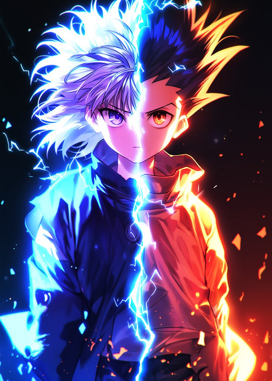 gon vs killua | hunter x hunte