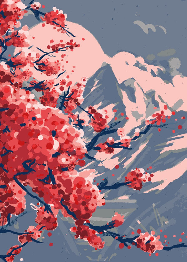 Mount Fuji's Blossoms