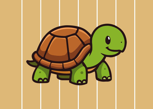 Cute Cartoon Turtle