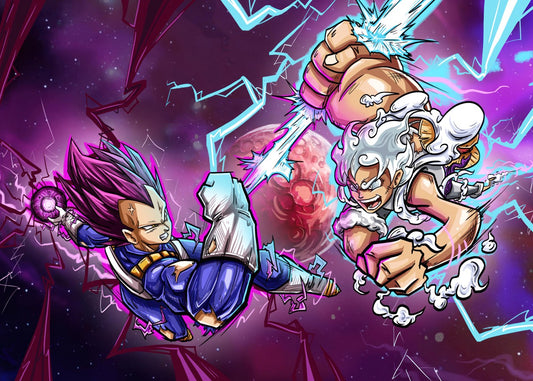 Luffy VS Vegeta 