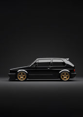 VW gold gti