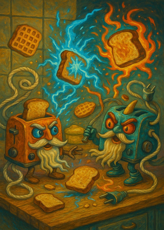Toaster Wizard Duel