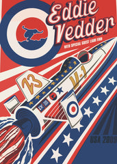 Eddie Vedder USA 2009 Tour Pos