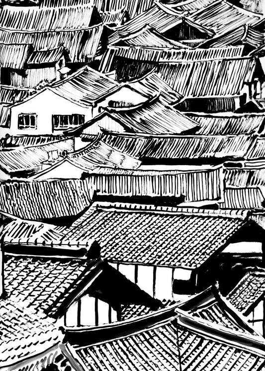 Japanese roof tops