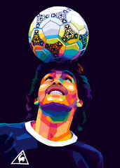Diego Maradon Wpap Art