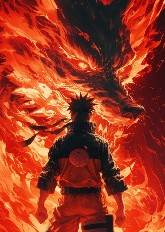 Naruto's hinner demon