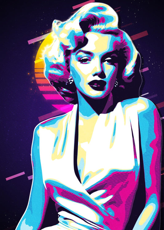 Marilyn Monrou retro